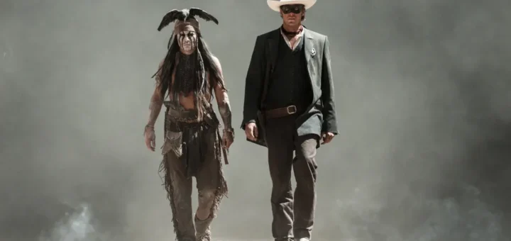 Johnny Depp and Armie Hammer is The Lone Ranger (2013)