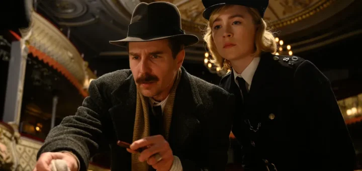 Sam Rockwell and Saoirse Ronan - See How They Run (2022)